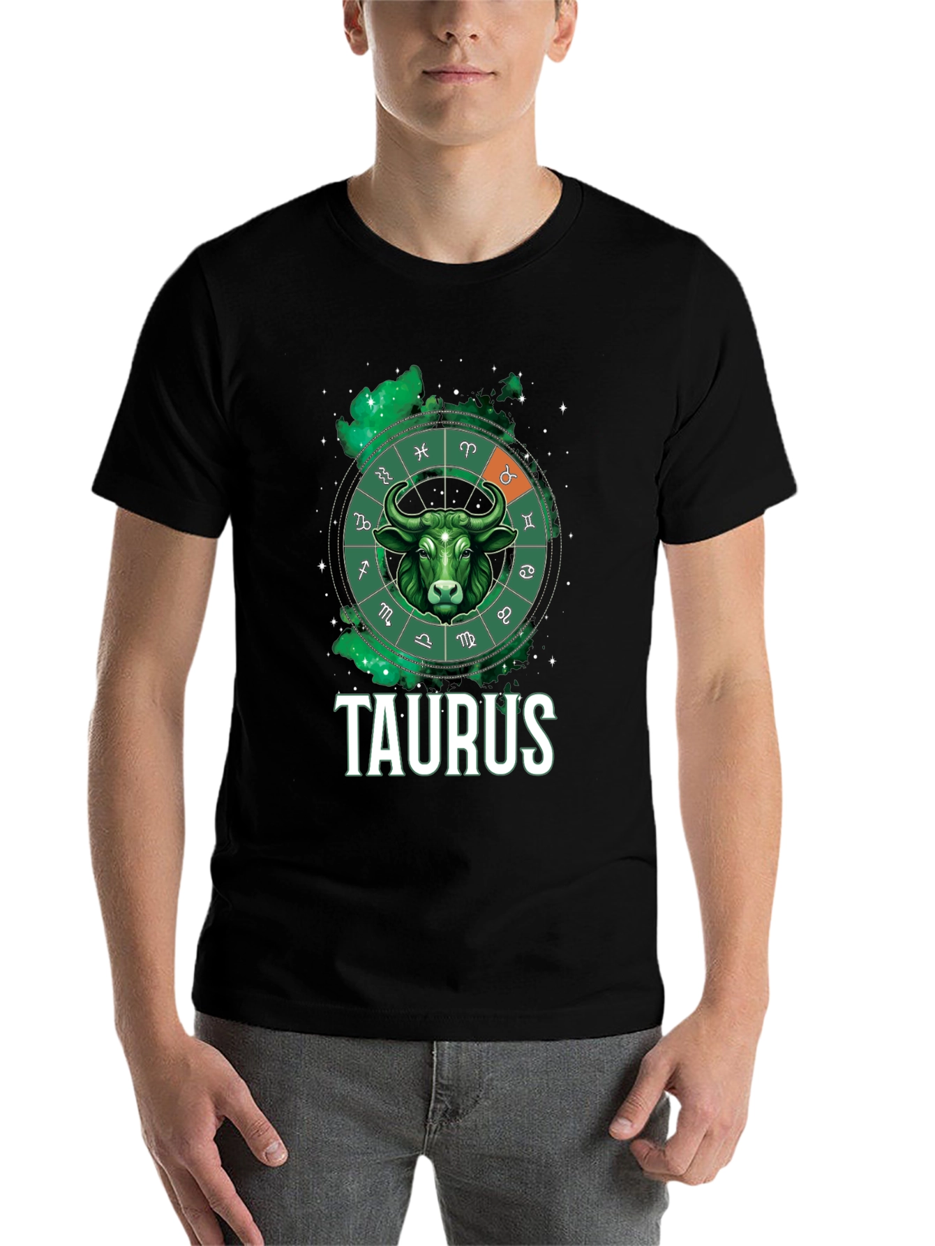 Taurus Zodiac Graphic Tee - Bull Sign T-Shirt