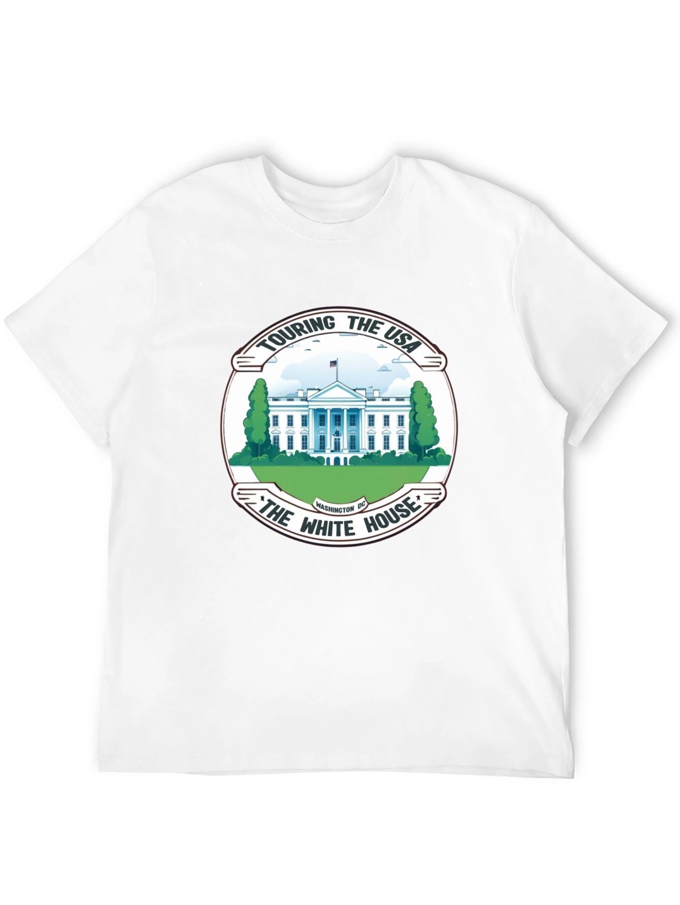 Touring the USA White House Graphic Tee