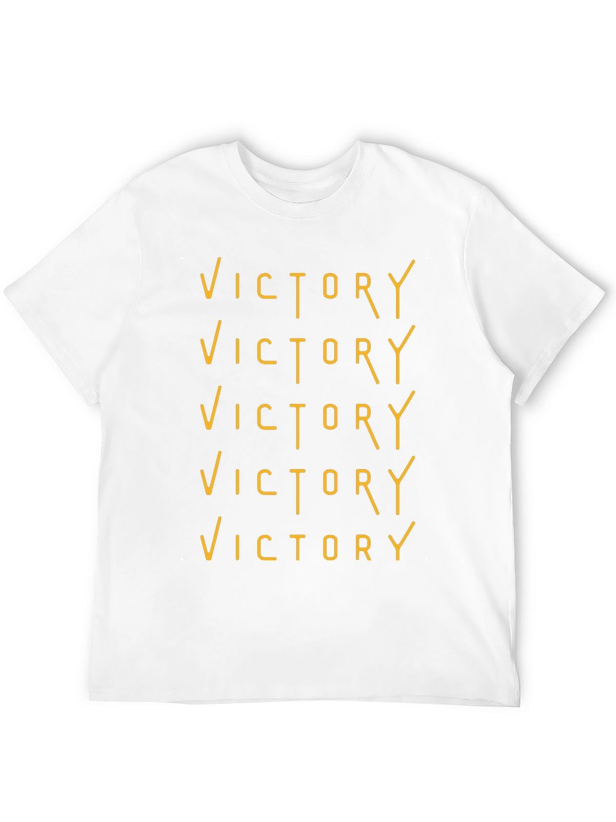 Victory Graphic Tee - Black Crew Neck T-Shirt