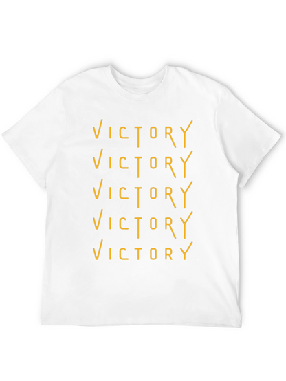 Victory Graphic Tee - Black Crew Neck T-Shirt
