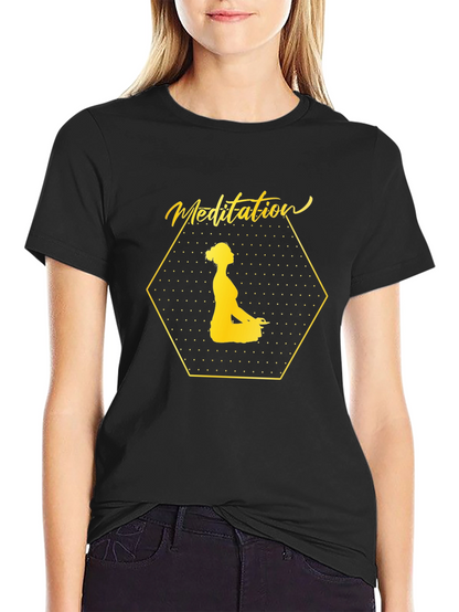 Meditation T-Shirt - Yoga Zen Graphic Tee