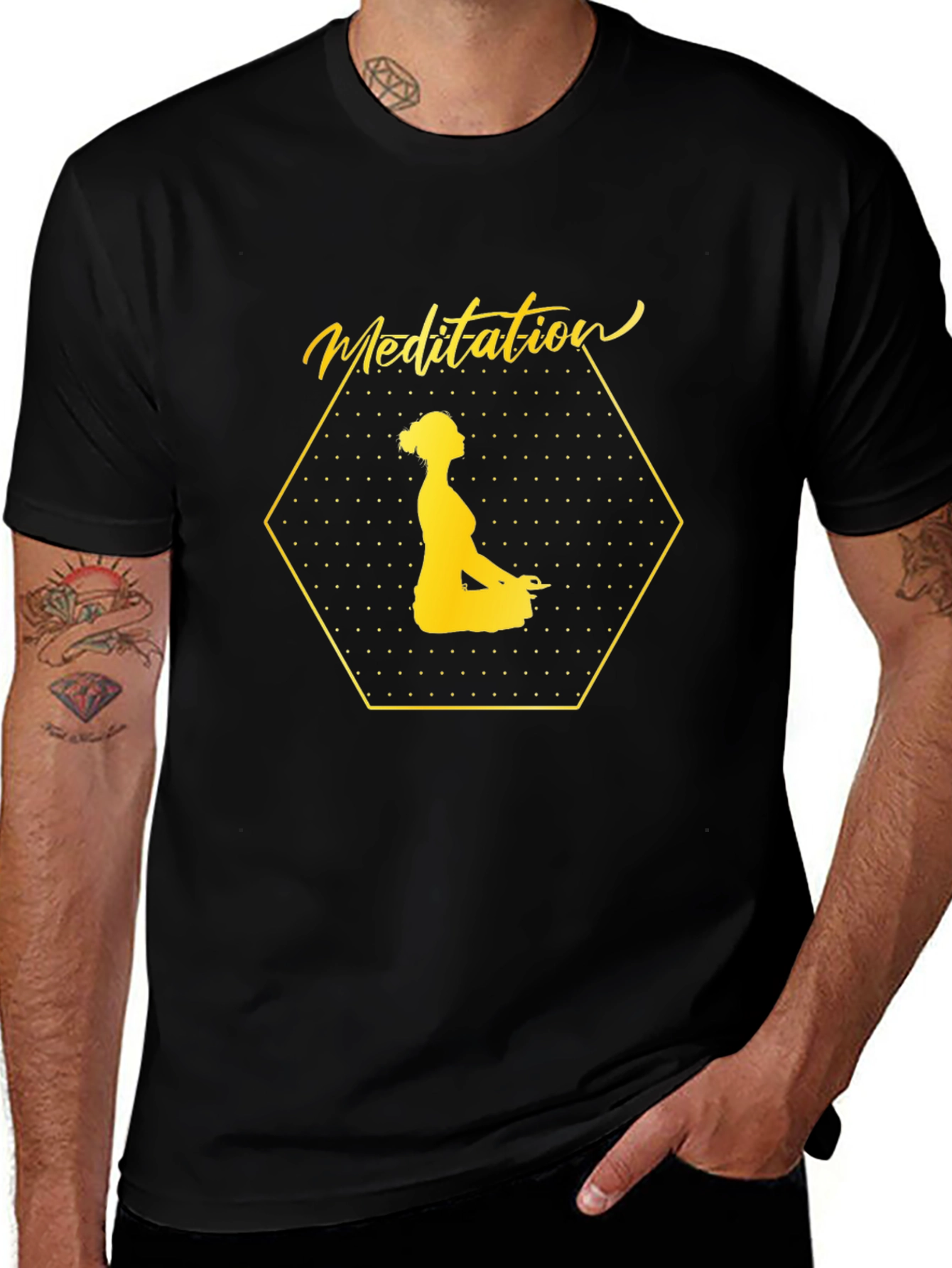 Meditation T-Shirt - Yoga Zen Graphic Tee