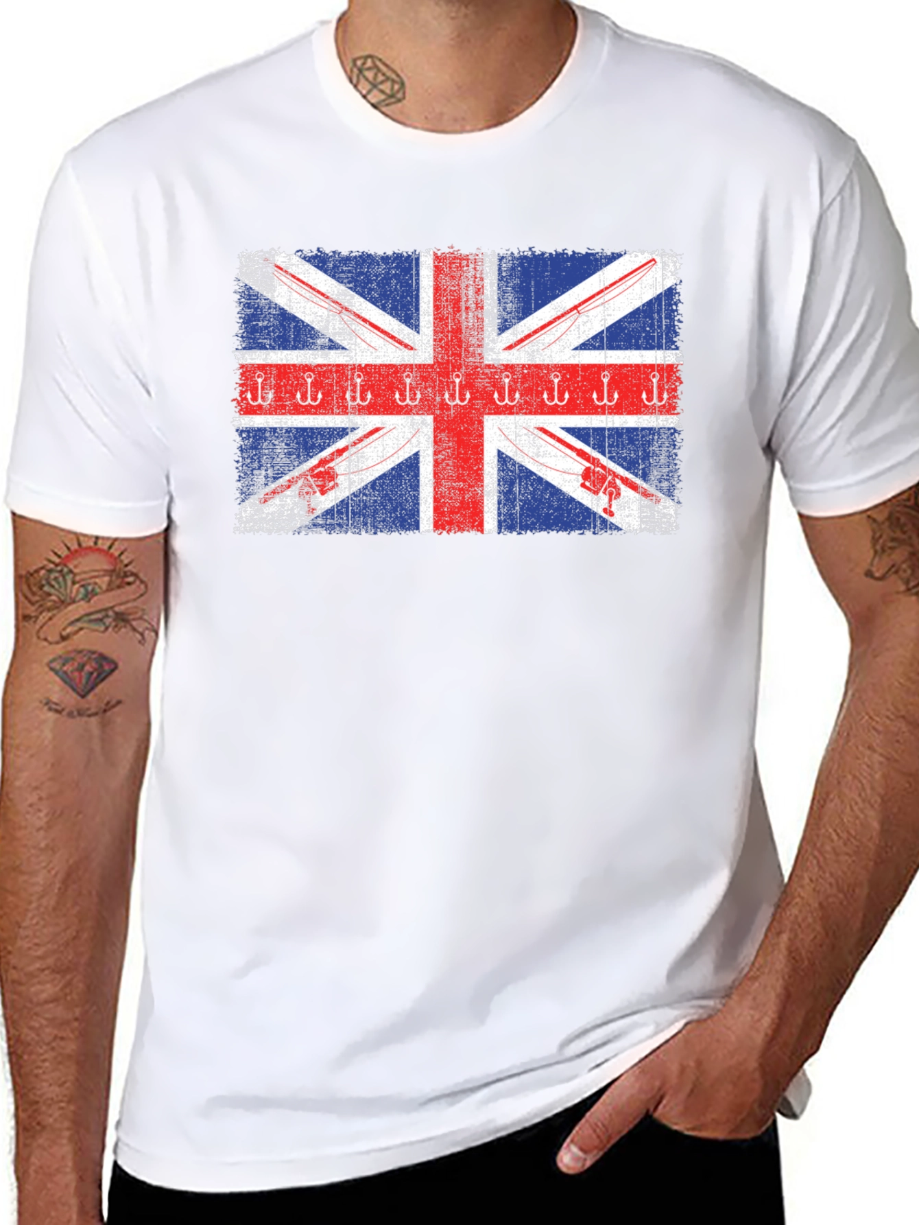 Union Jack Fishing T-Shirt
