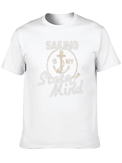 Sailing Is My State of Mind Graphic T-Shirt