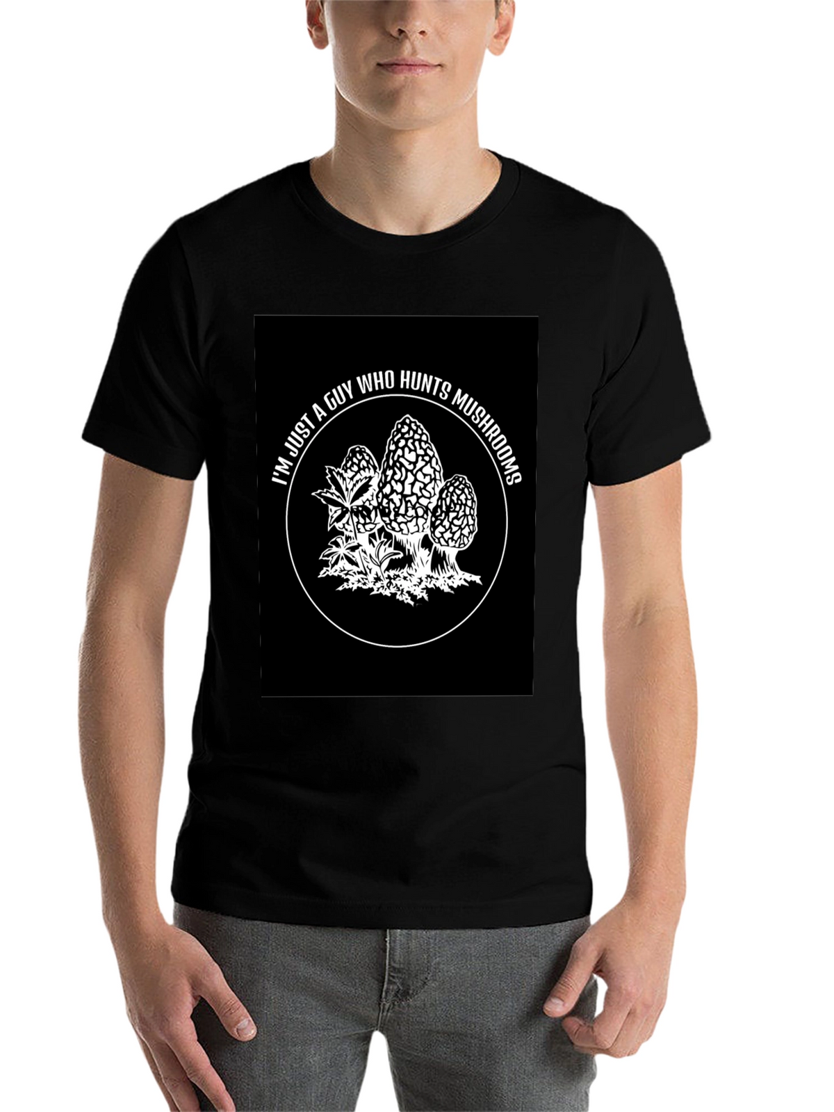Mushroom Hunter Graphic Tee