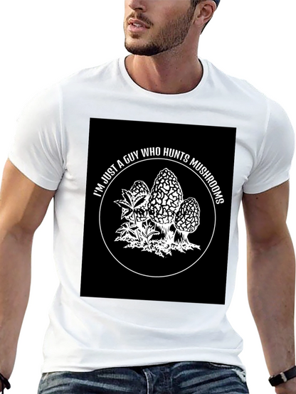 Mushroom Hunter Graphic Tee
