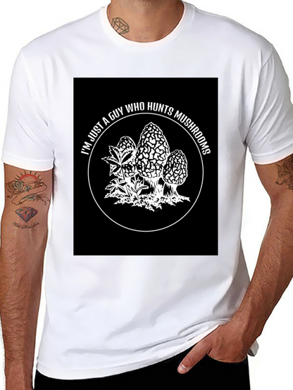 Mushroom Hunter Graphic Tee