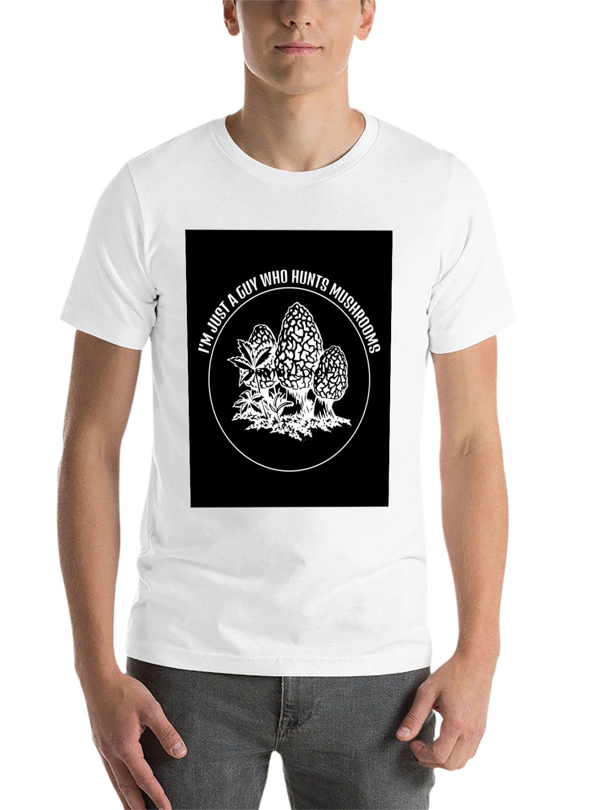 Mushroom Hunter Graphic Tee