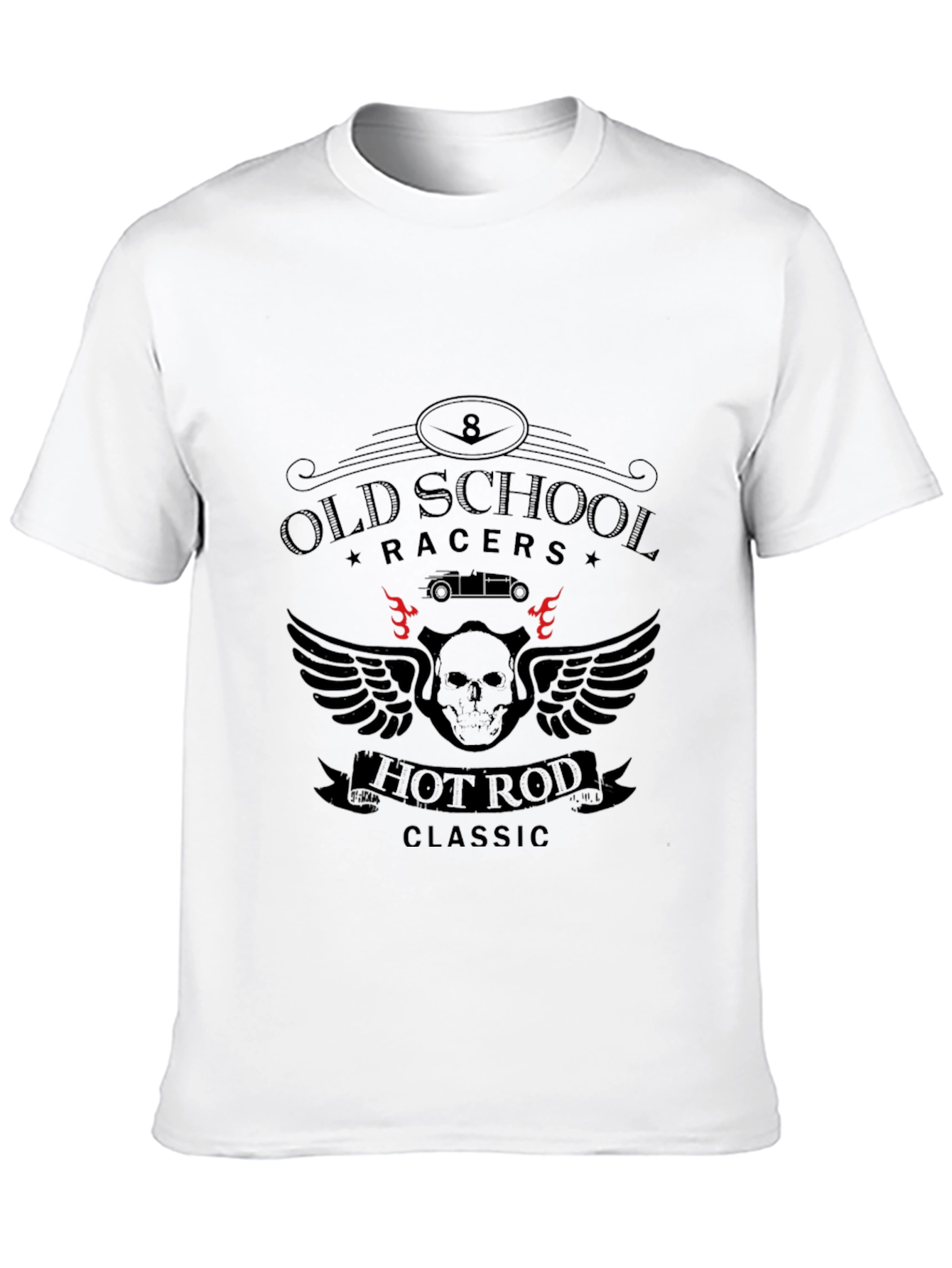 Old School Racers Hot Rod Classic T-Shirt