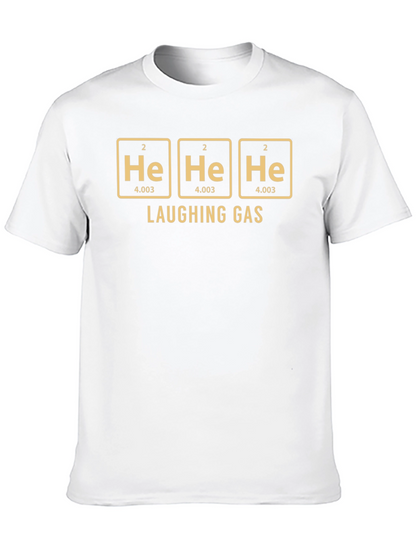 Laughing Gas Science T-Shirt Helium Chemistry Tee