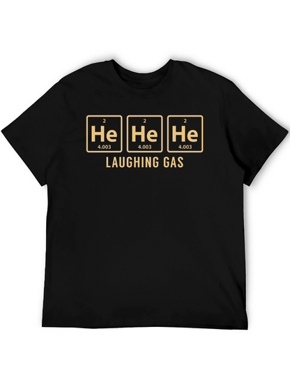 Laughing Gas Science T-Shirt Helium Chemistry Tee