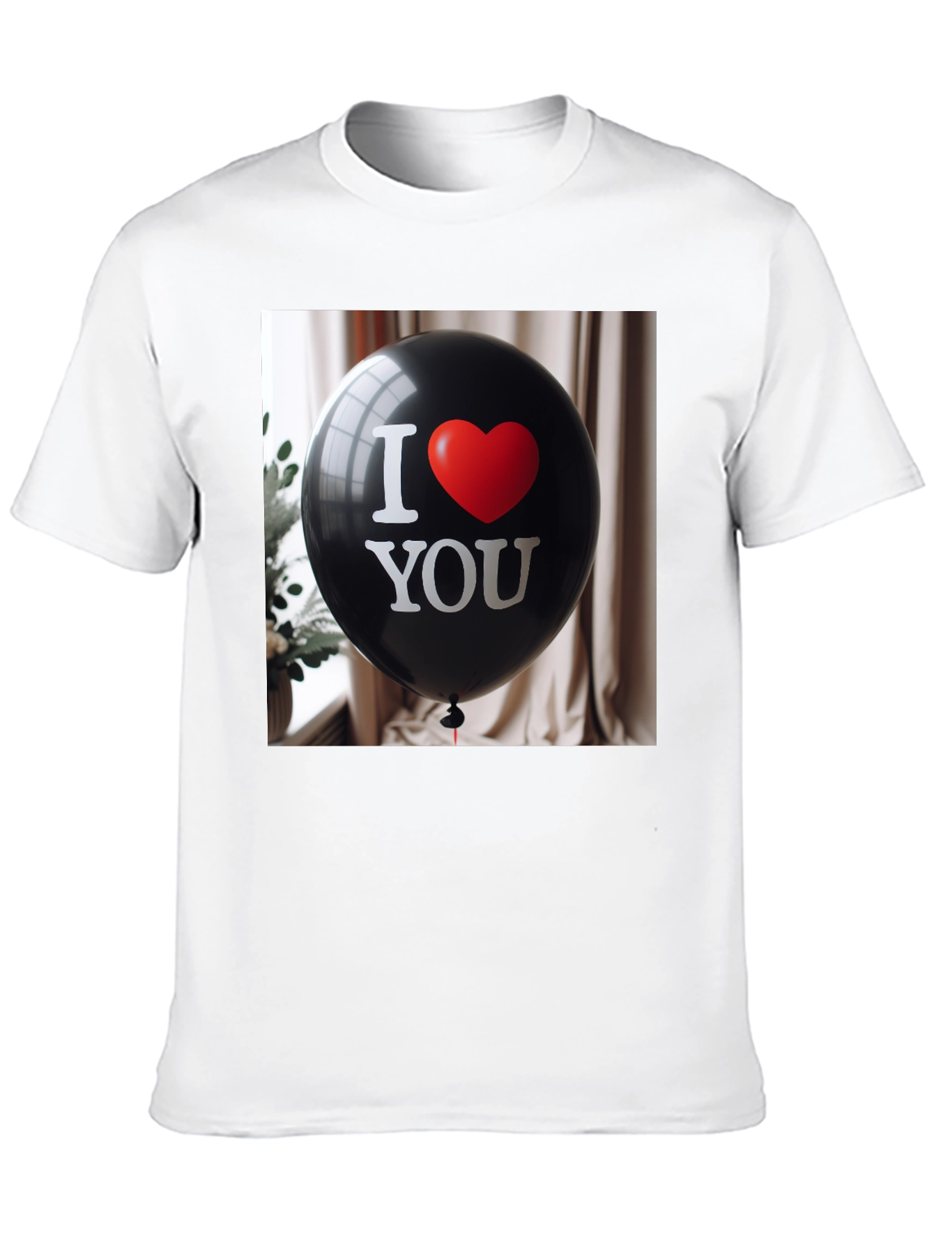 I Love You Balloon Graphic T-Shirt