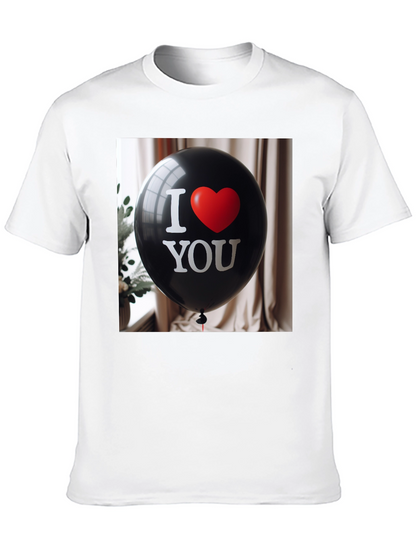 I Love You Balloon Graphic T-Shirt