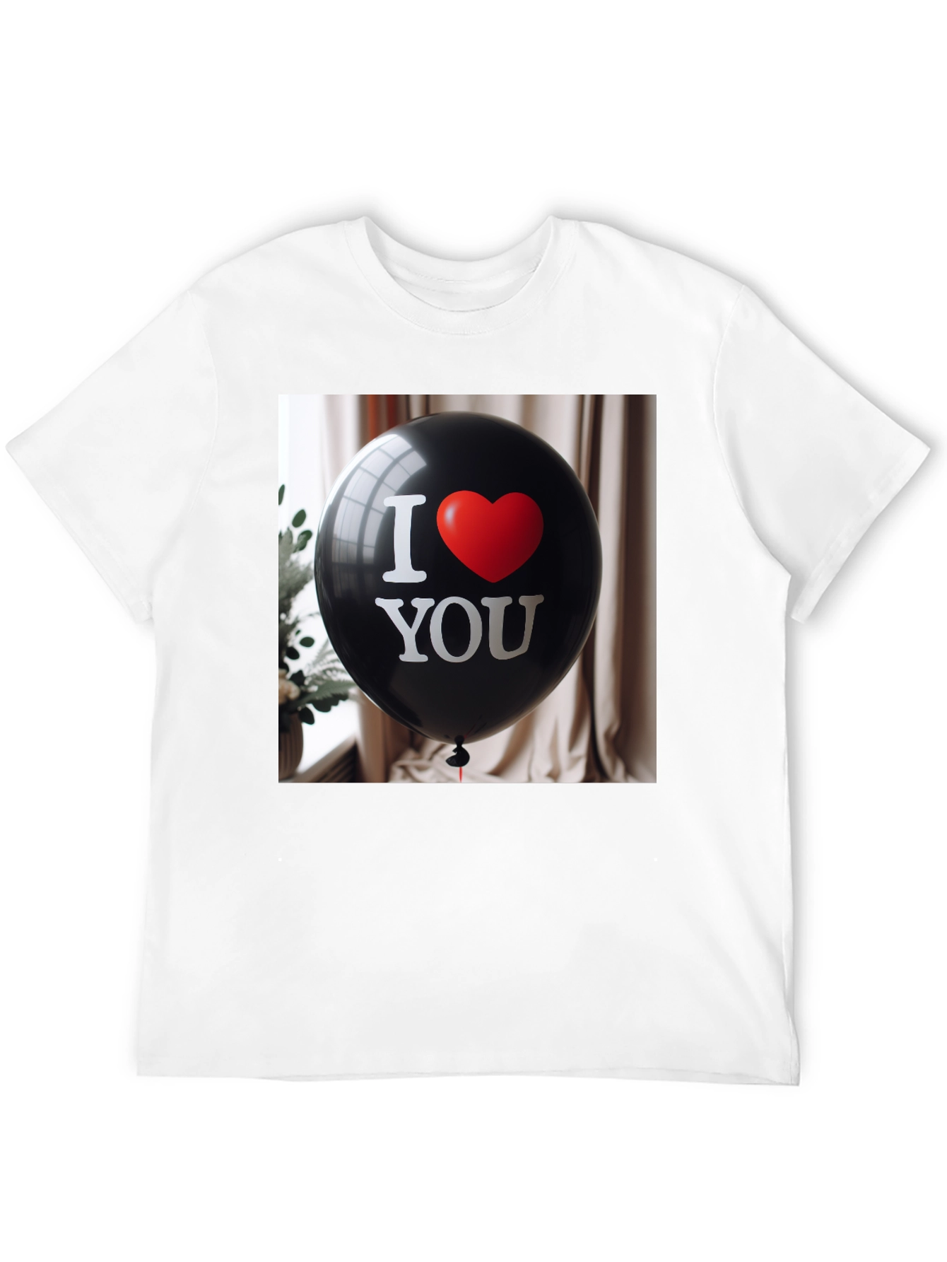 I Love You Balloon Graphic T-Shirt