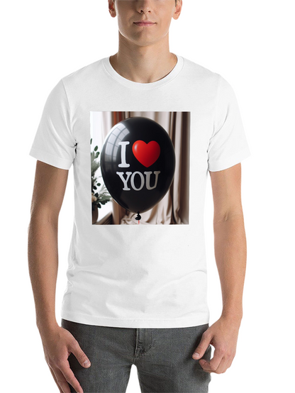 I Love You Balloon Graphic T-Shirt