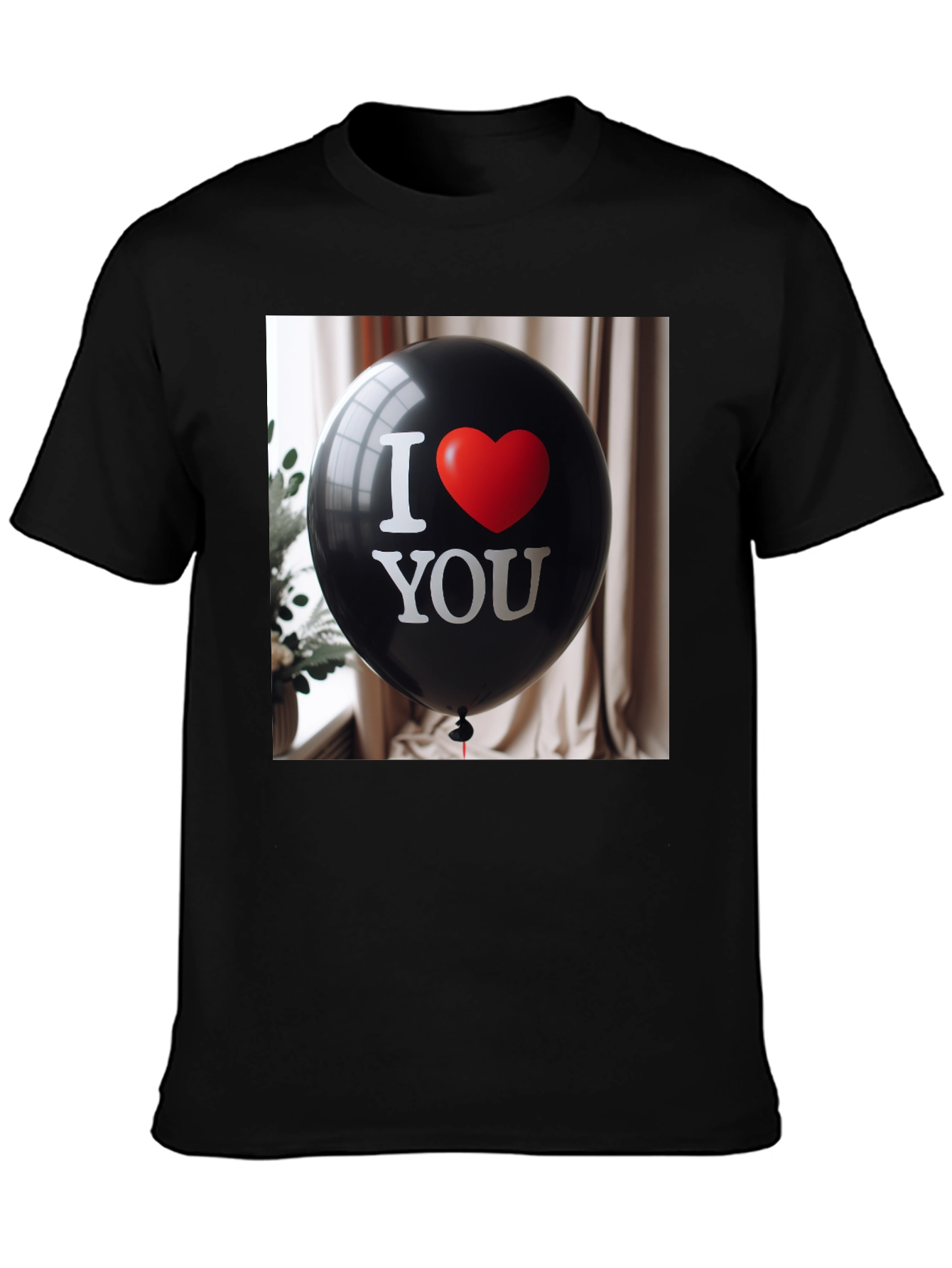 I Love You Balloon Graphic T-Shirt