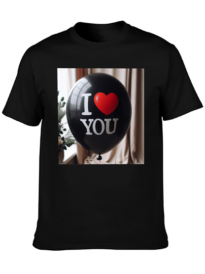 I Love You Balloon Graphic T-Shirt