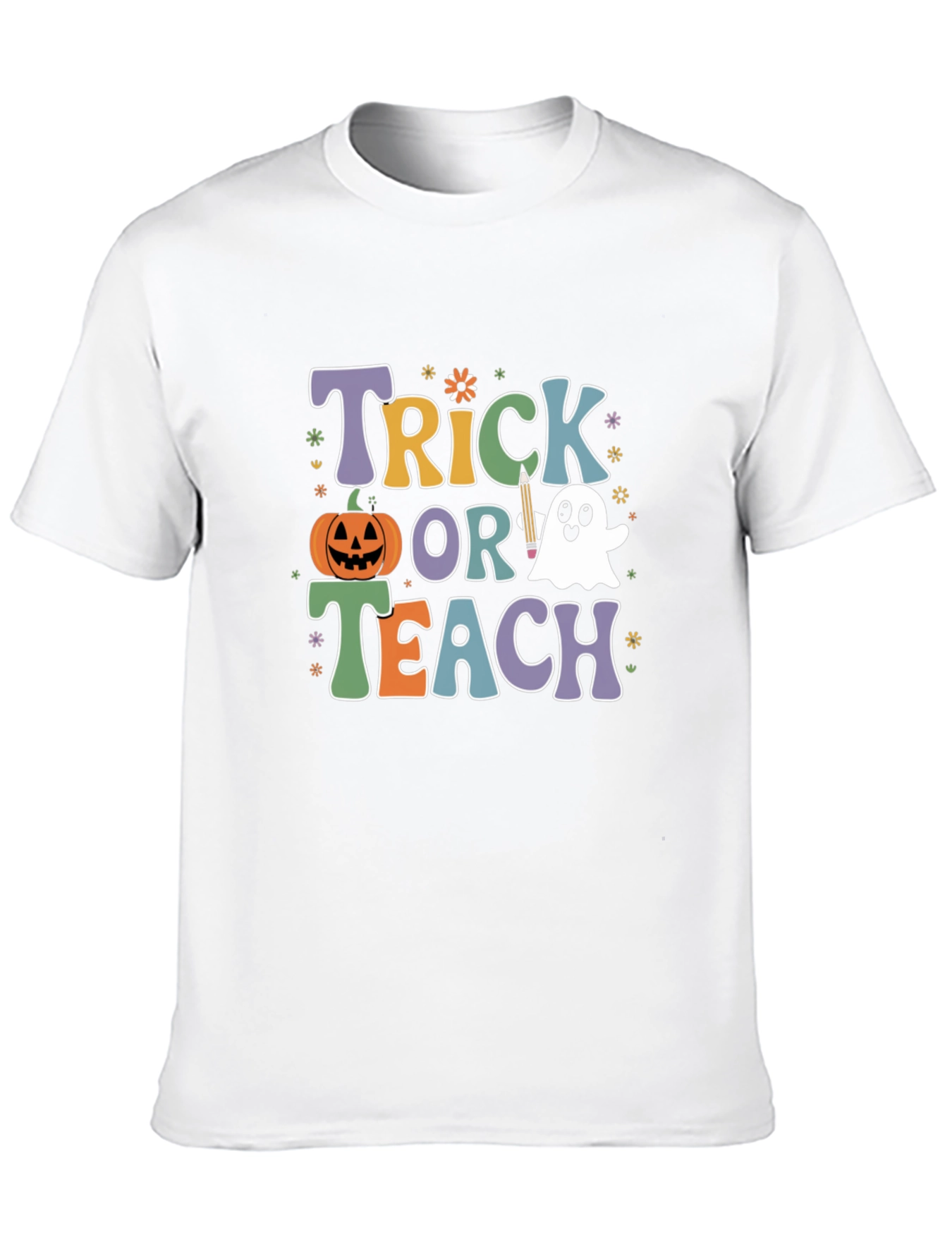 Trick or Teach Halloween Teacher T-Shirt