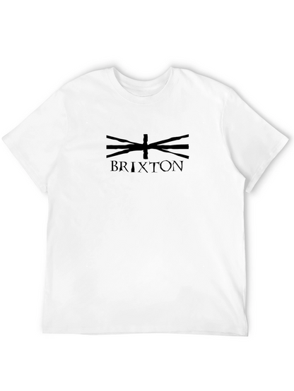 Brixton Graphic Print Mens Black T-Shirt