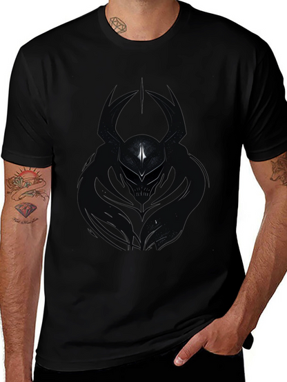 Dark Knight Graphic Tee - Mens Black T-Shirt