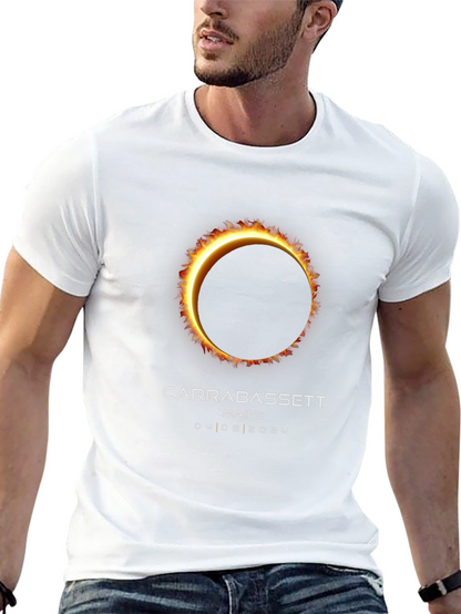 Carrabassett Maine 2024 Solar Eclipse Black T-Shirt