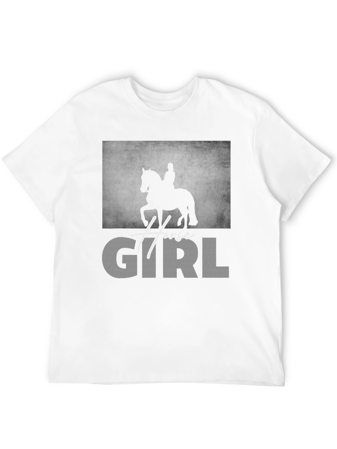 Horse Girl Graphic T-Shirt - Equestrian Lover Tee