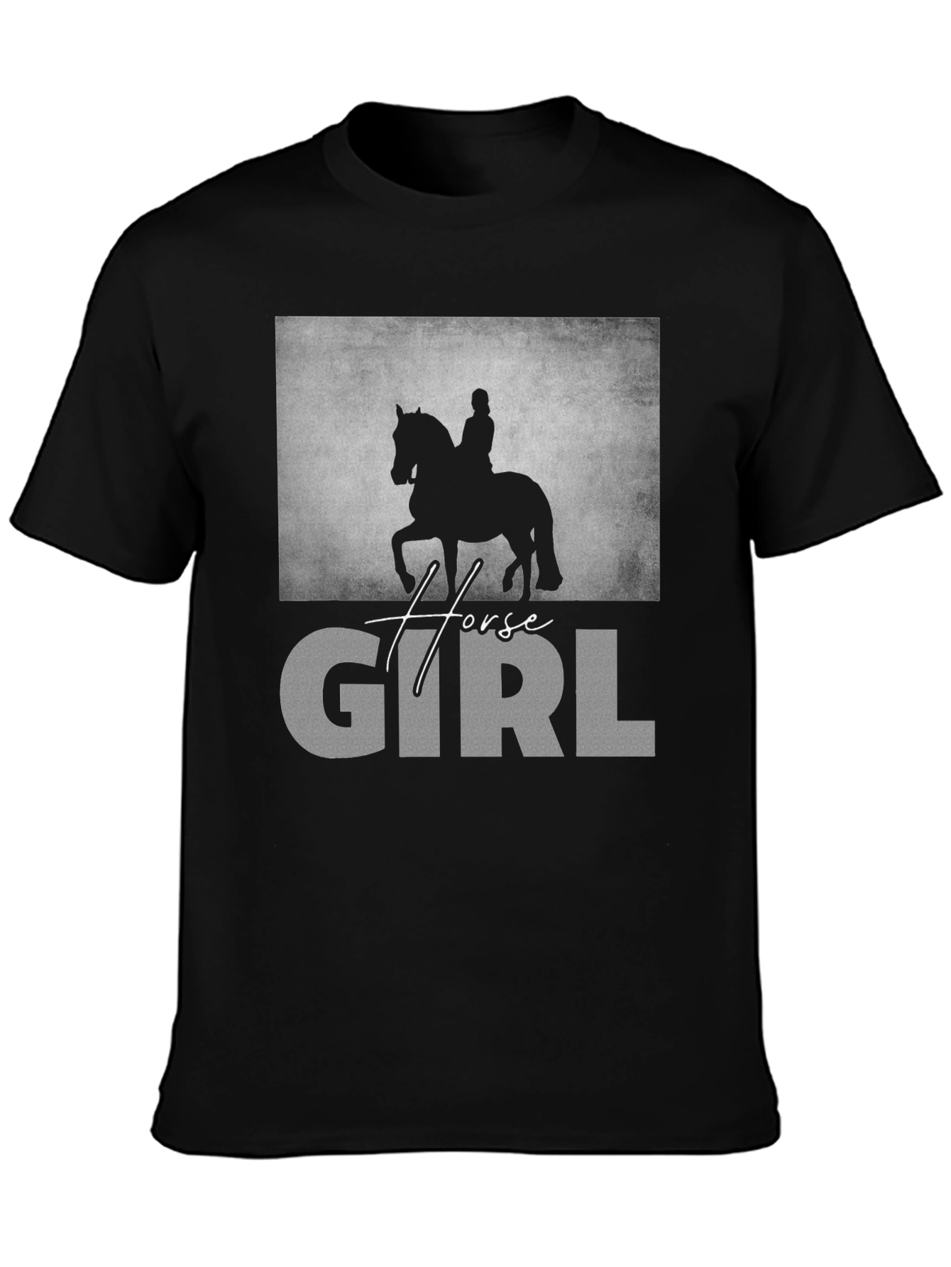 Horse Girl Graphic T-Shirt - Equestrian Lover Tee