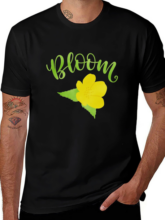 Bloom Graphic T-Shirt - Nature Inspired Tee