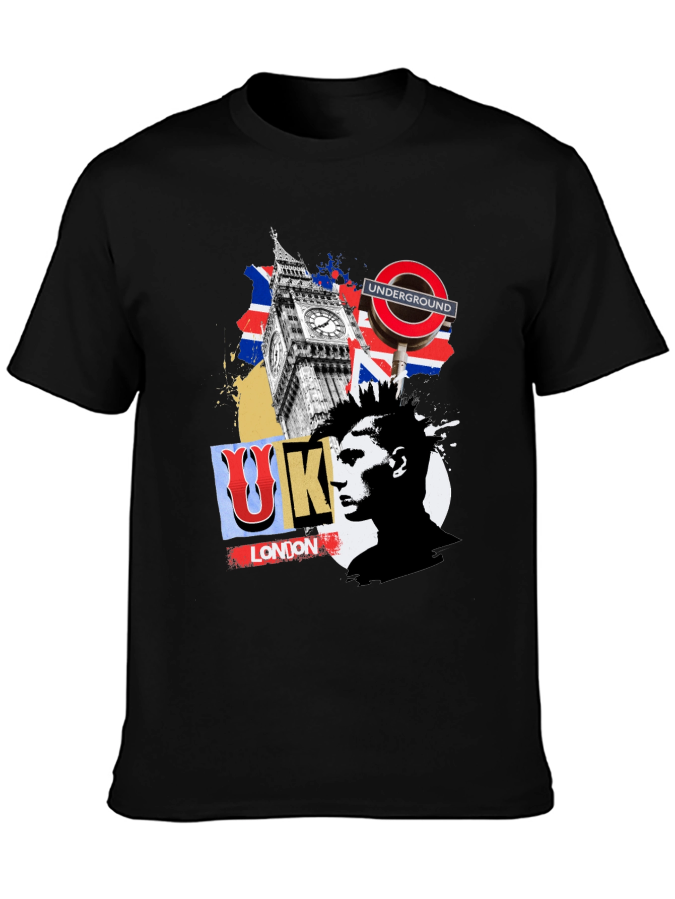 London Punk Graphic T-Shirt