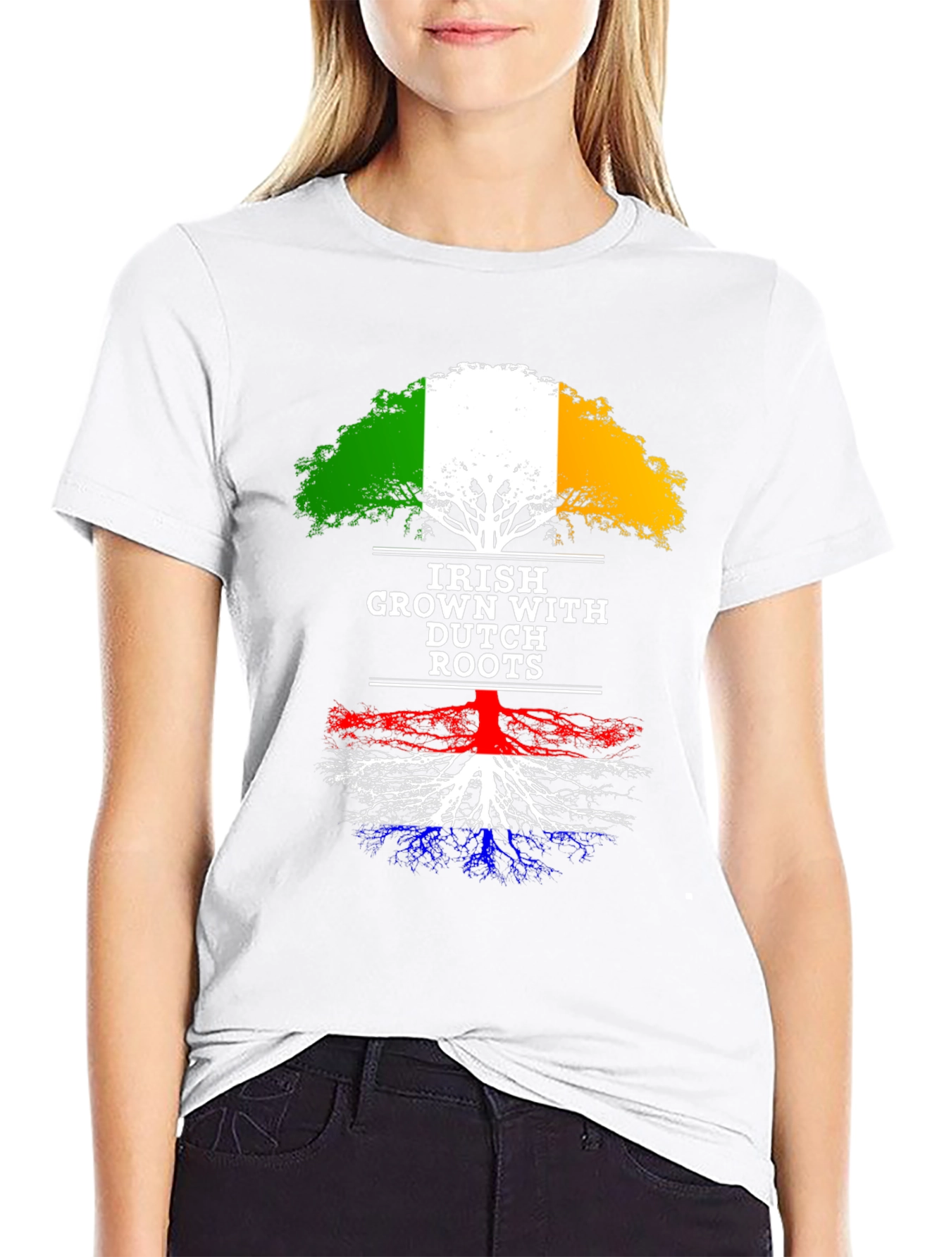 Irish Grown with Dutch Roots T-Shirt