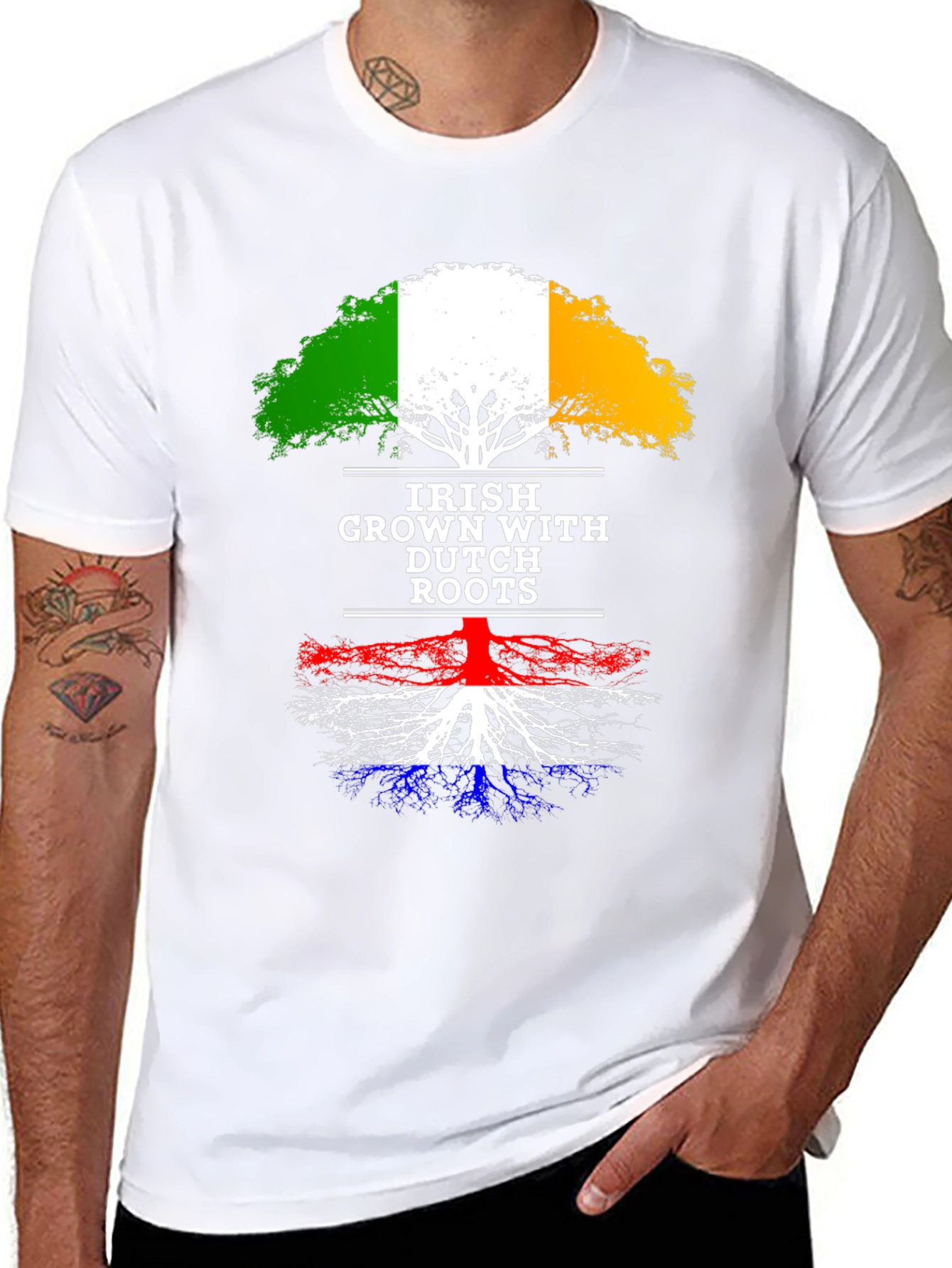 Irish Grown with Dutch Roots T-Shirt