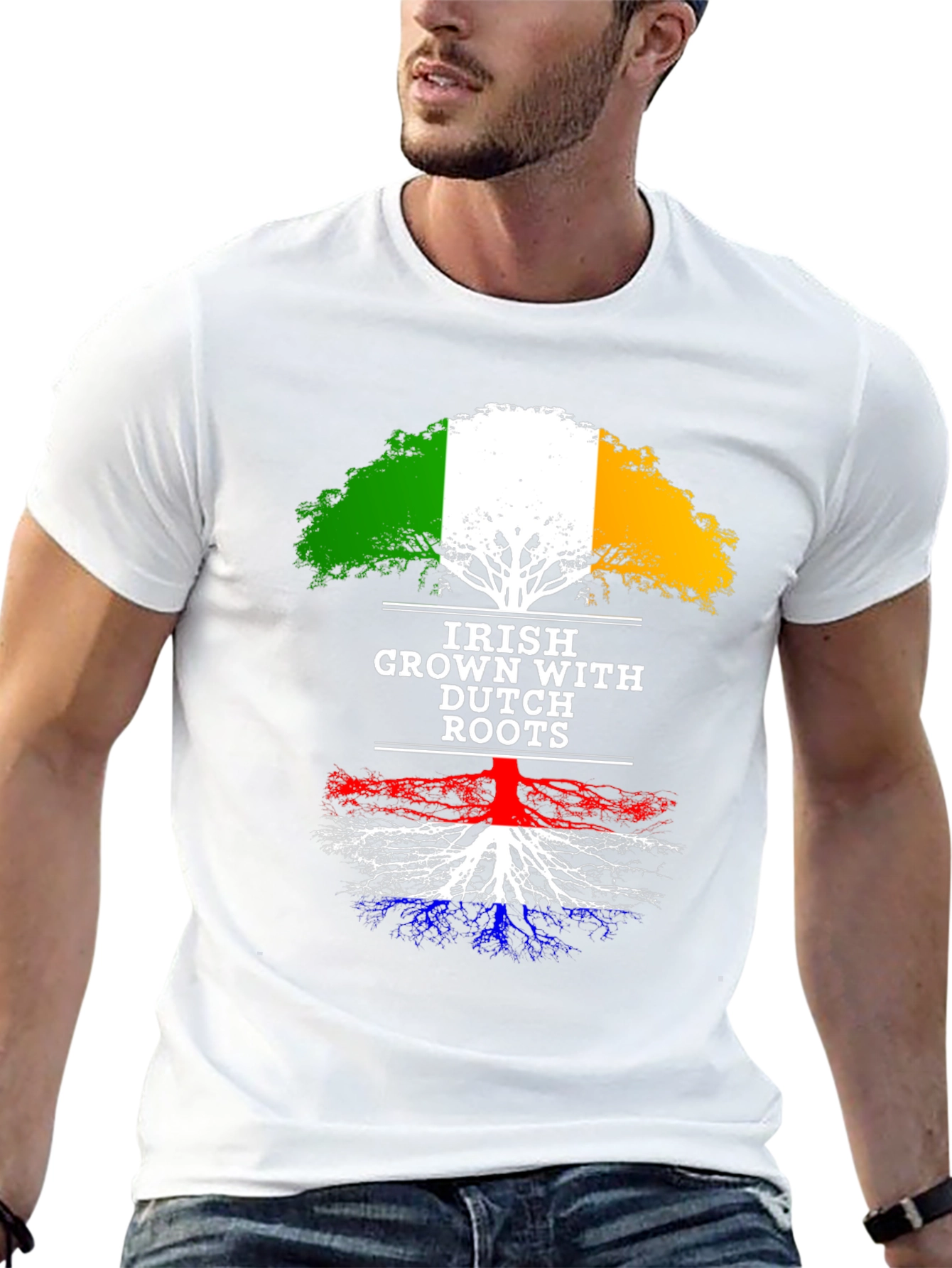 Irish Grown with Dutch Roots T-Shirt