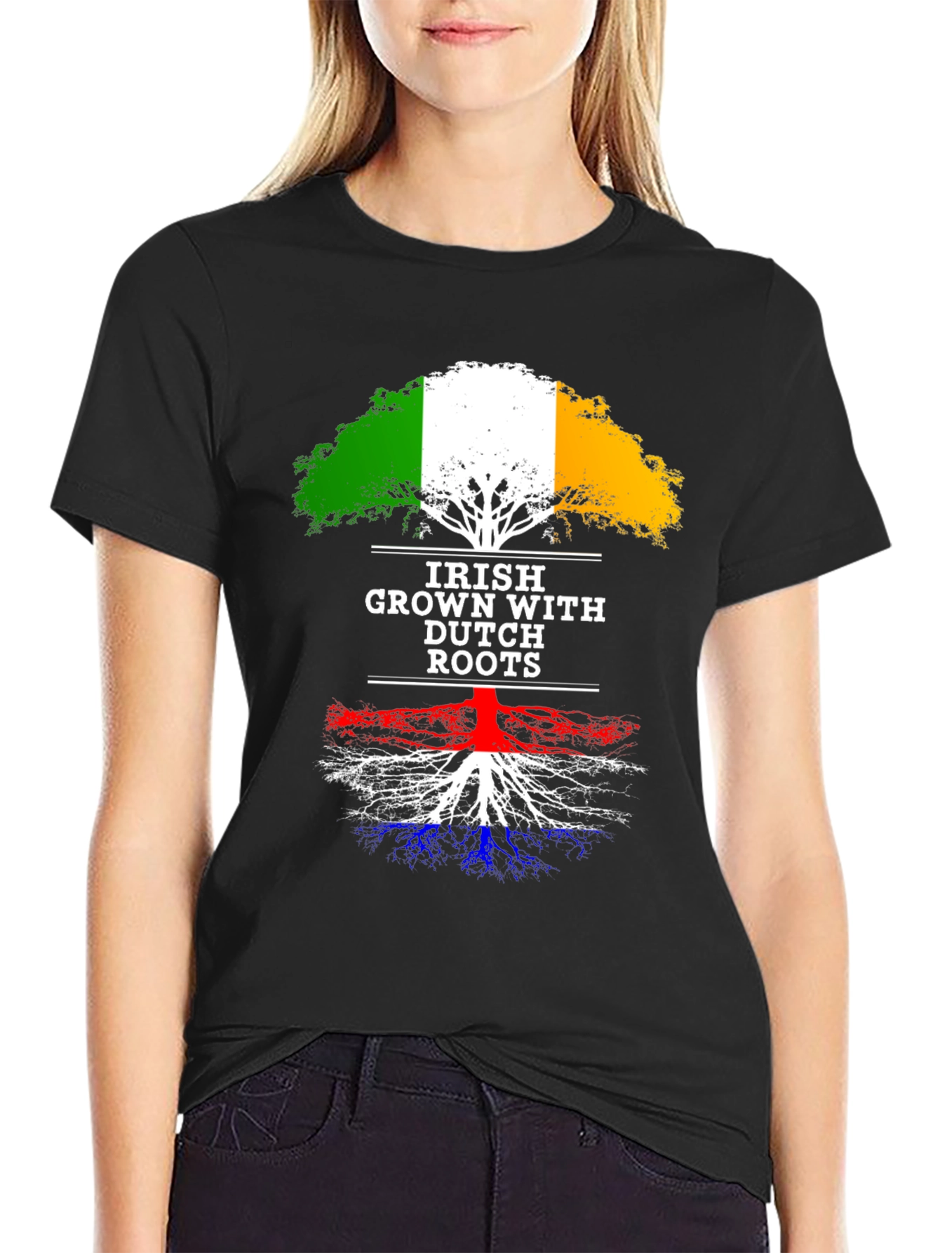 Irish Grown with Dutch Roots T-Shirt