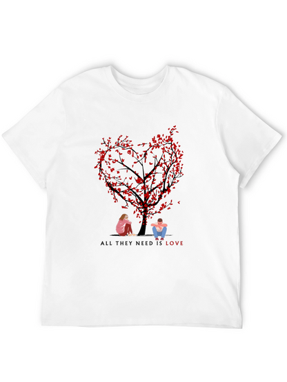 Love Tree Graphic Tee - Unisex Soft Cotton T-Shirt
