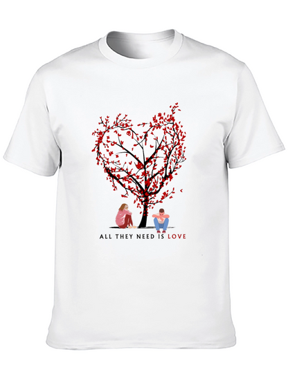 Love Tree Graphic Tee - Unisex Soft Cotton T-Shirt