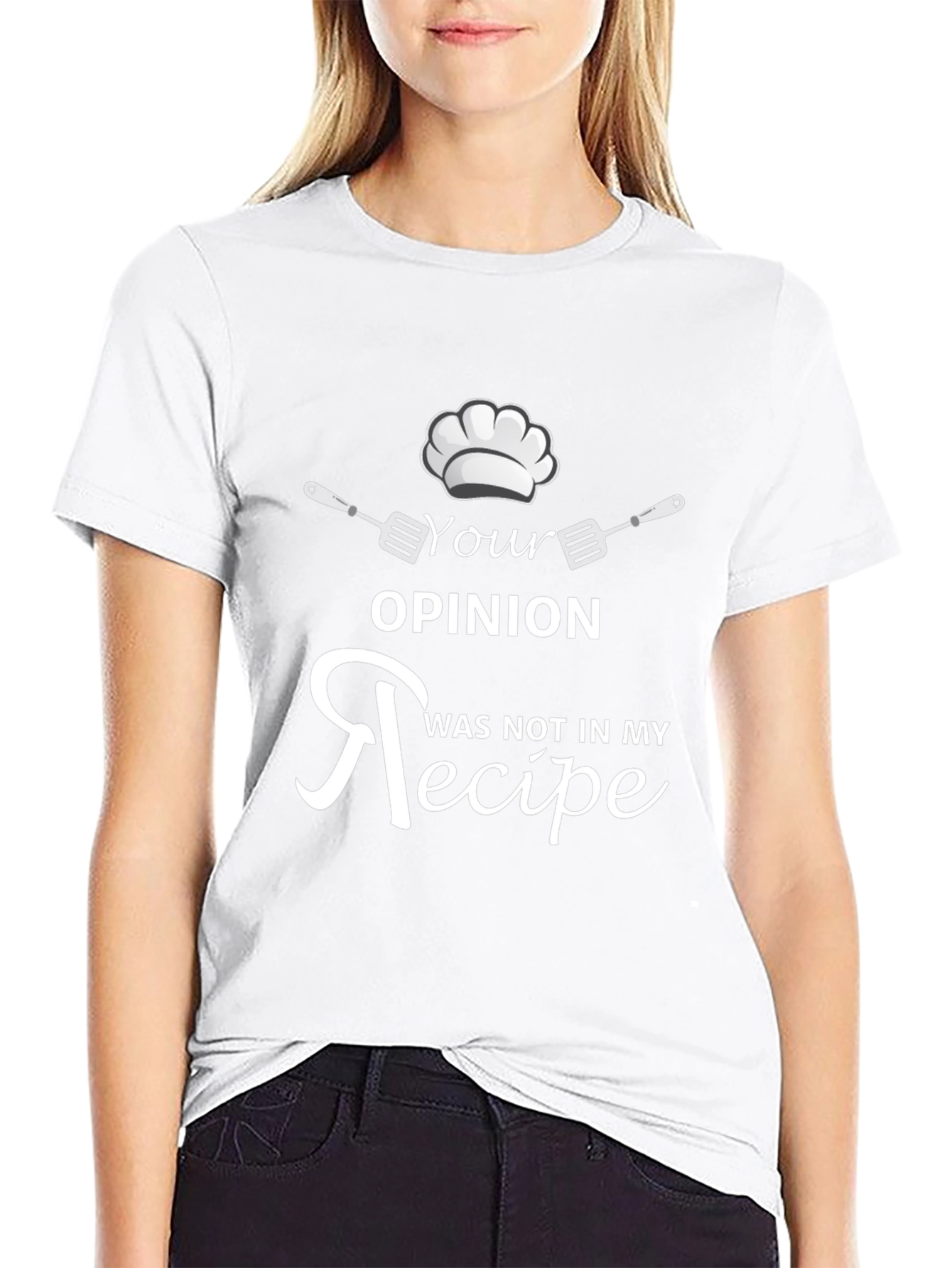 Your Opinion Not In My Recipe Funny Cook T-Shirt