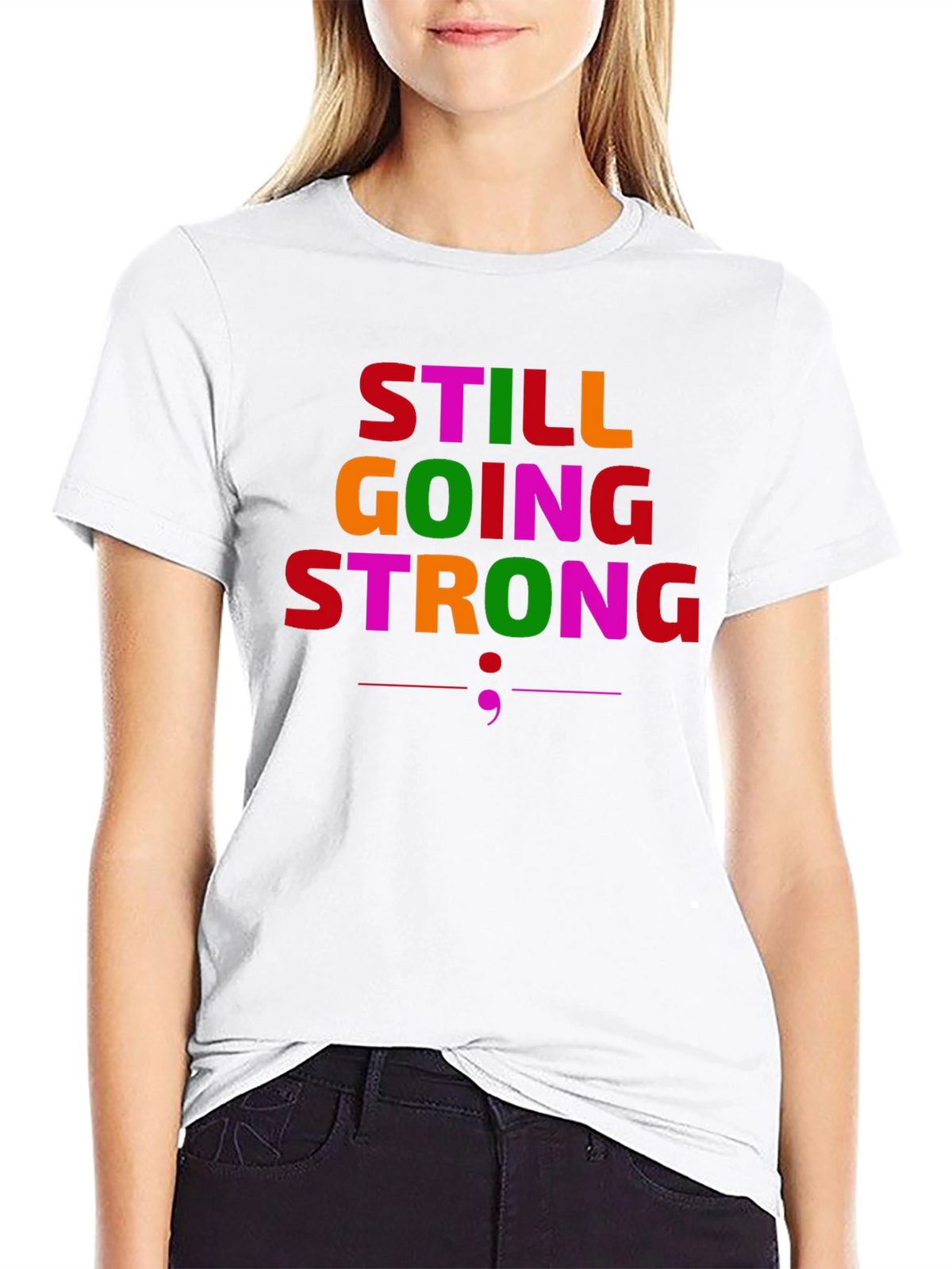 Still Going Strong Graphic T-Shirt - Black