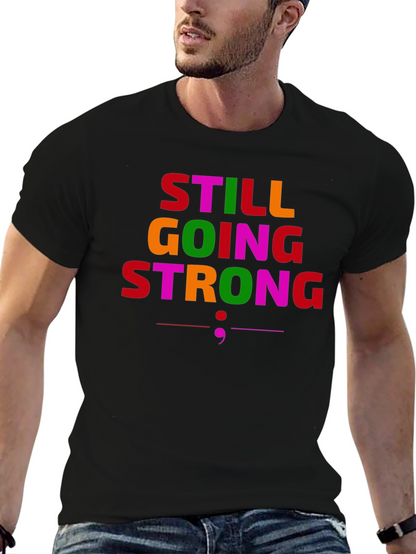 Still Going Strong Graphic T-Shirt - Black