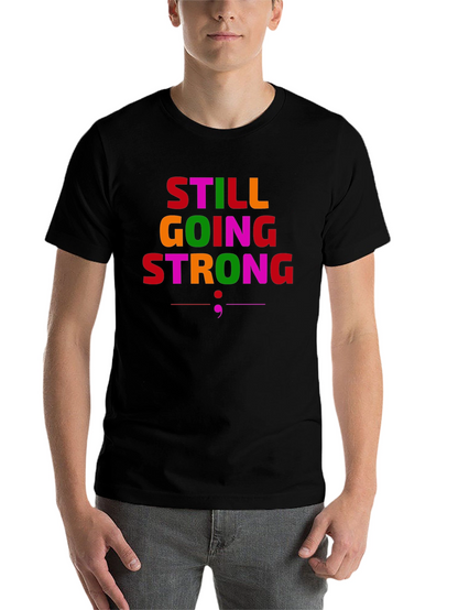 Still Going Strong Graphic T-Shirt - Black