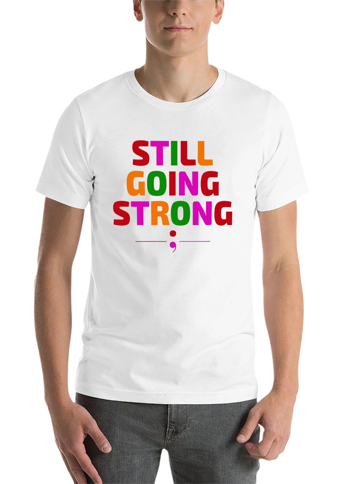 Still Going Strong Graphic T-Shirt - Black