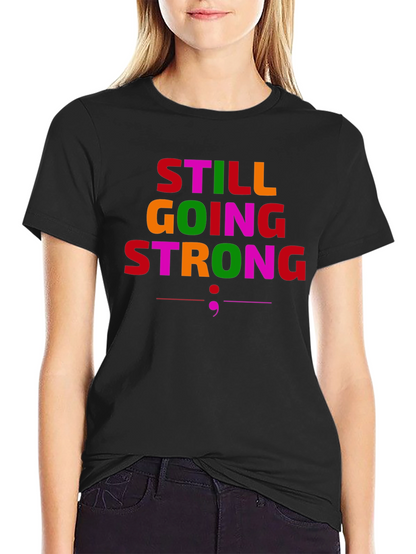 Still Going Strong Graphic T-Shirt - Black