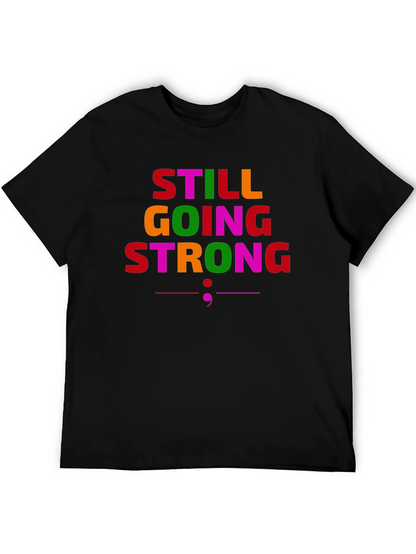 Still Going Strong Graphic T-Shirt - Black