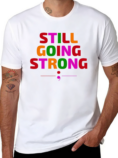 Still Going Strong Graphic T-Shirt - Black