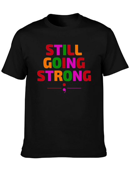 Still Going Strong Graphic T-Shirt - Black