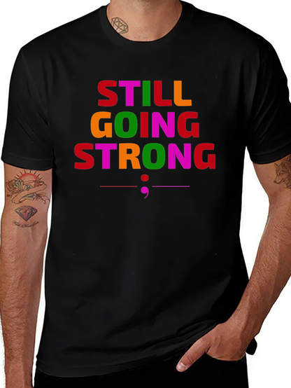 Still Going Strong Graphic T-Shirt - Black