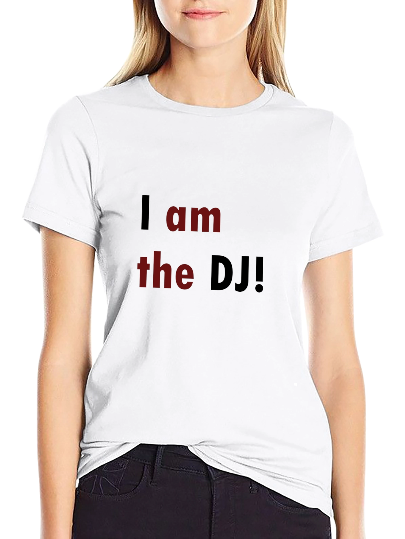 I am the DJ Black T-Shirt