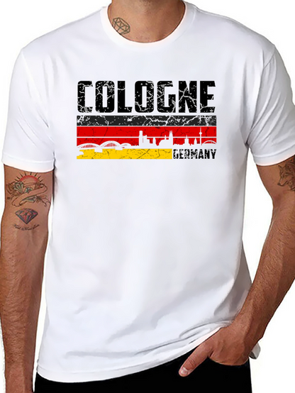 Cologne Germany Skyline T-Shirt