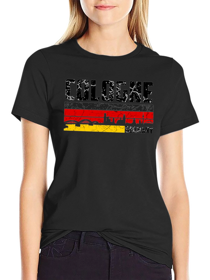 Cologne Germany Skyline T-Shirt