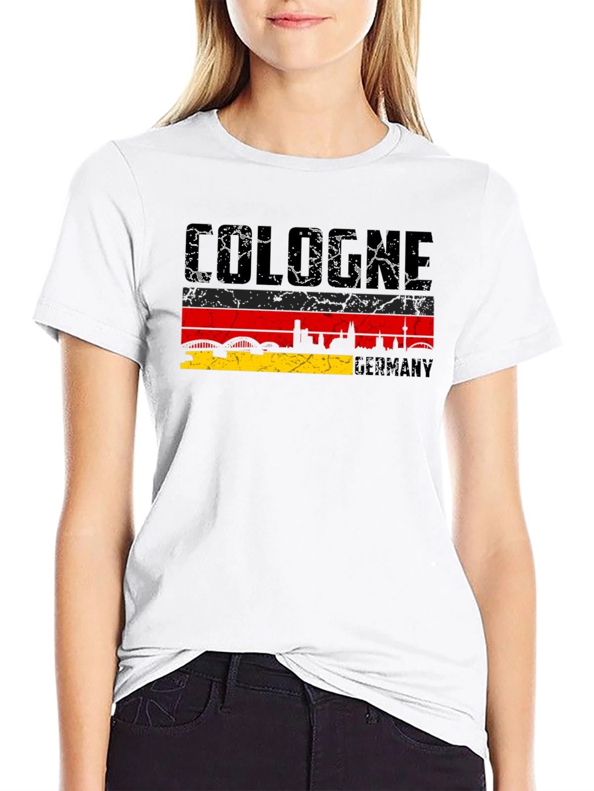 Cologne Germany Skyline T-Shirt
