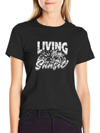 Living for the Sunset Graphic Tee